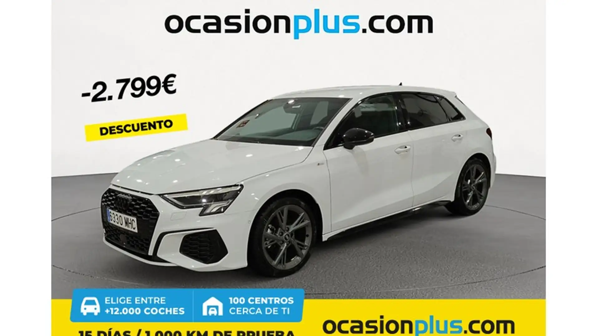 Audi A3 Sportback 35 TFSI Black line Blanco - 1