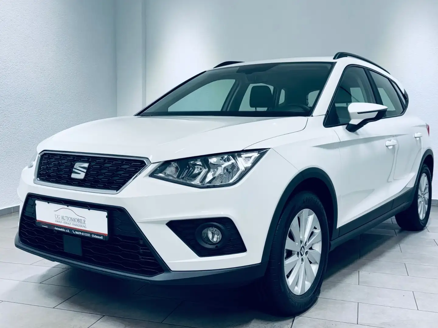 SEAT Arona Style 1.0 TGI * 1.H * NAVI * PDC *8xREIFEN Blanc - 1