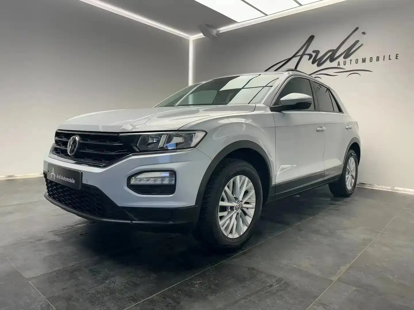 Volkswagen T-Roc 1.0 TSI *CAPTEUR AV+AR*AIRCO*1ER PROPRIO*GARANTIE* Blanc - 1