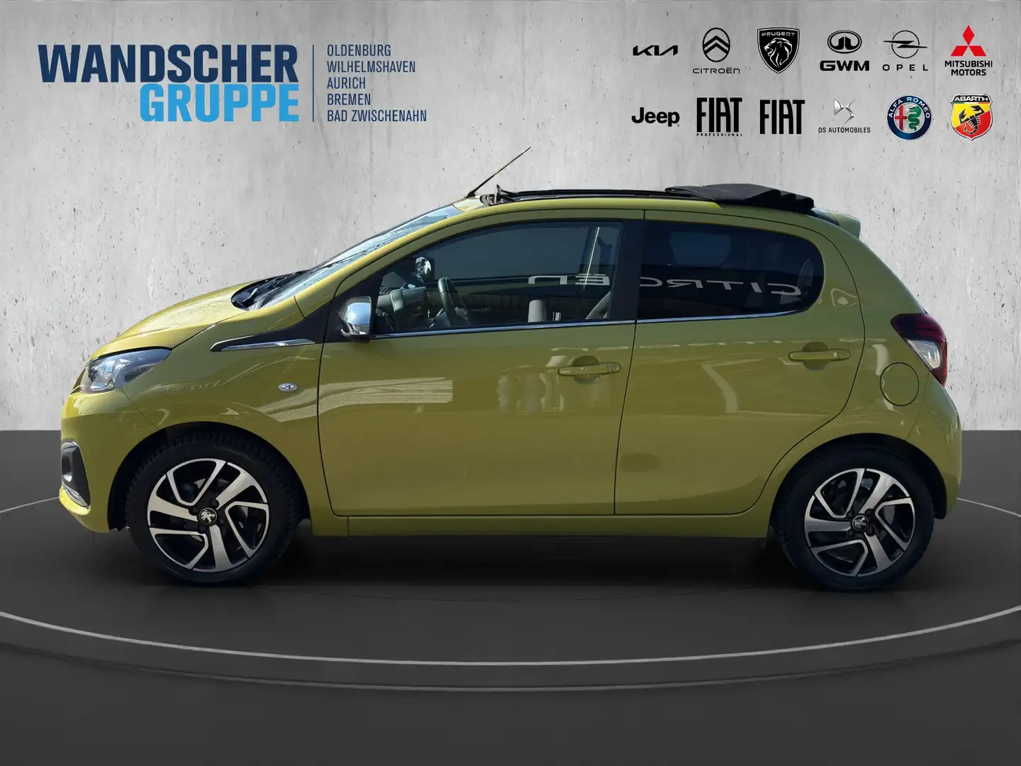 Peugeot 108 TOP 1.0 VTi TOP! Collection +SHZ Grün - 2