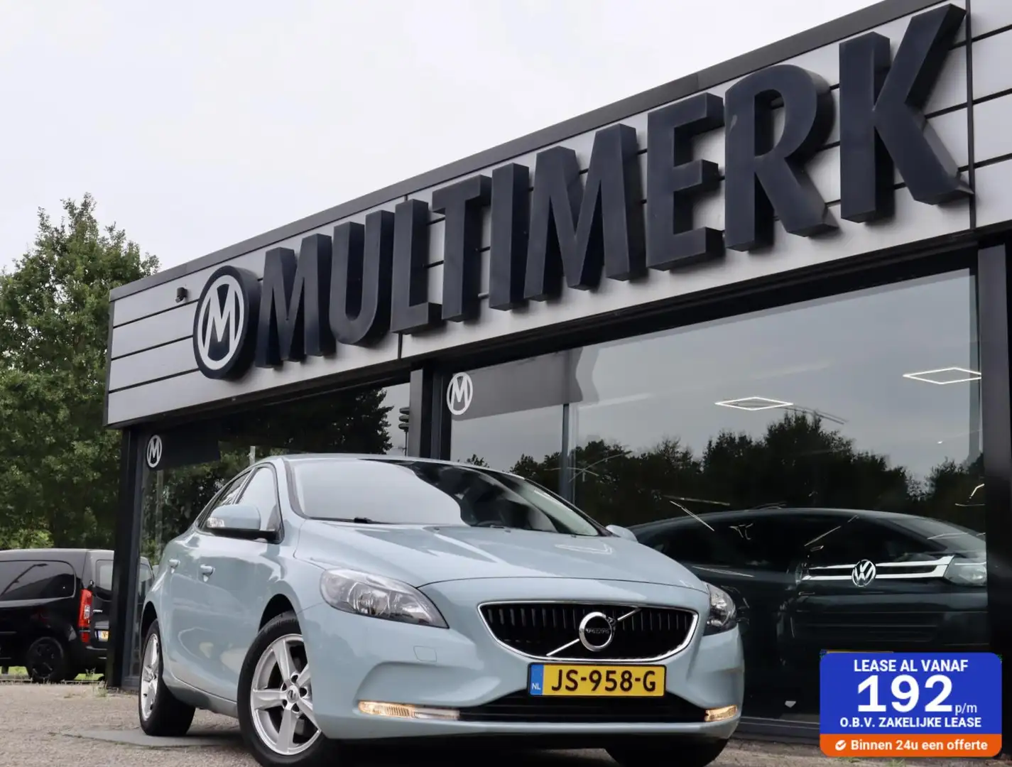 Volvo V40 2.0 T2 Kinetic, Trekhaak, Camera, Climate Control Blauw - 1