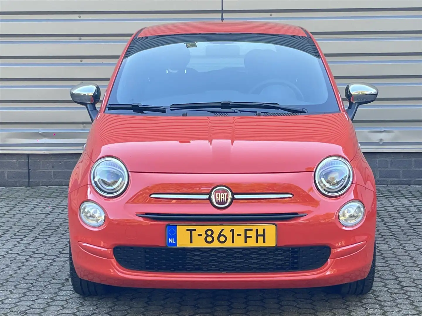 Fiat 500 1.0 Hybrid 70pk | Carplay | Navi | Autom. Airco | Oranje - 2