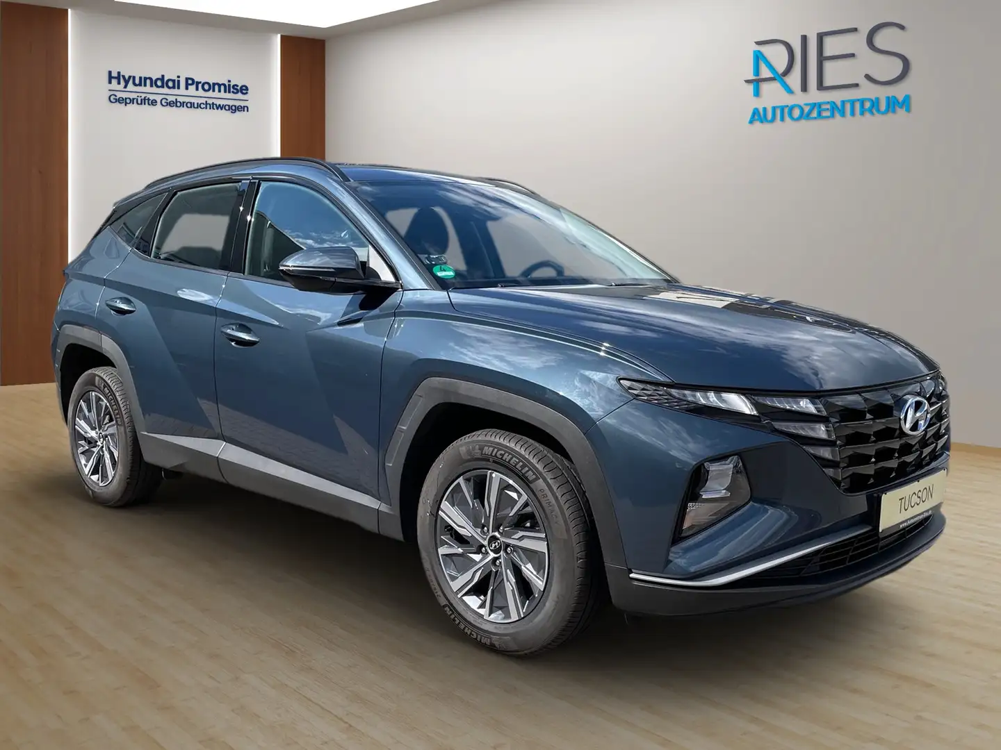 Hyundai TUCSON 1.6 T-GDI Select *Navi*KlimaA*SHZ*Virtual Синий - 2