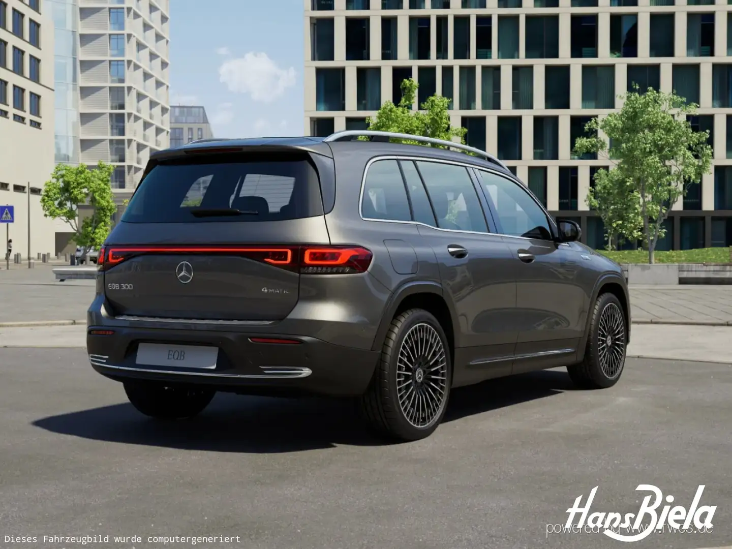 Mercedes-Benz EQB 300 EQB 300 4M ElectricArt/20"/Dis/Sound/Kam/Mem/TW Gris - 2