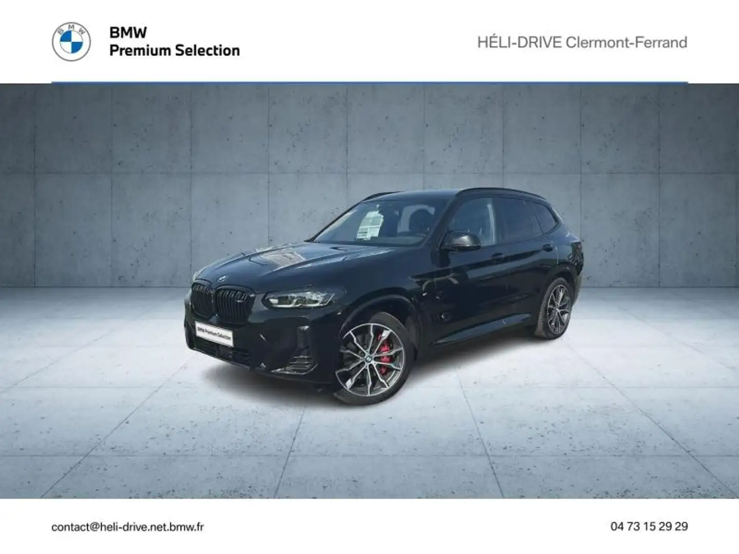 BMW X3 M M40d 340ch M Performance Noir - 1