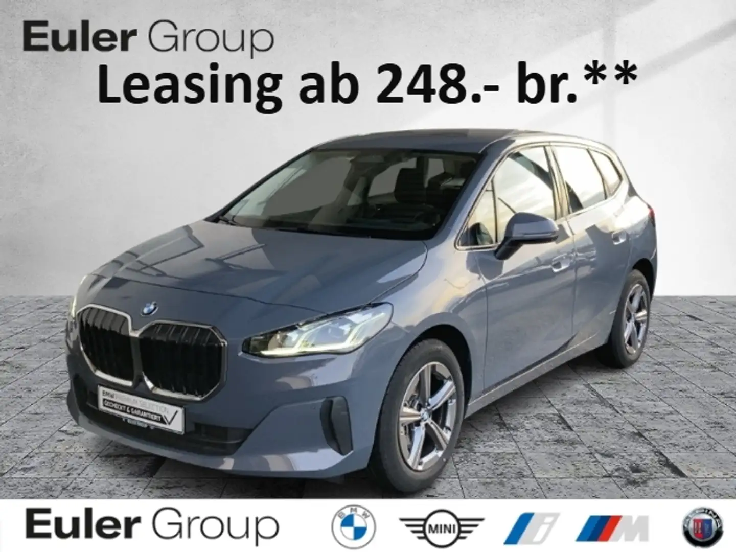 BMW 216 Active Tourer iA HUD 17'' adLED FLA DA+ PA+ Kamera Grau - 1