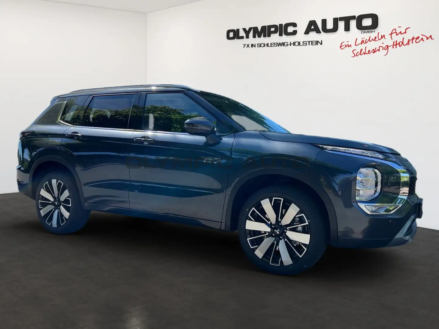 Mitsubishi Plug-In Hybrid Outlander Top  4WD LEDER STANDHZG Grey - 2