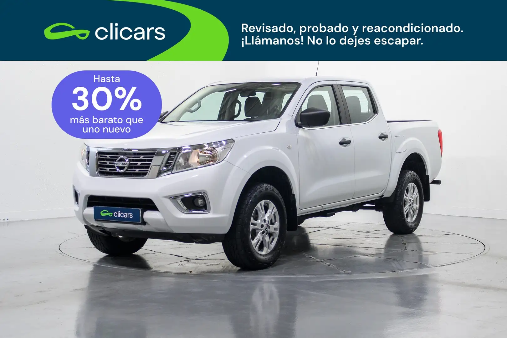 Nissan Navara 2.3dCi Doble Cabina Acenta Blanco - 1