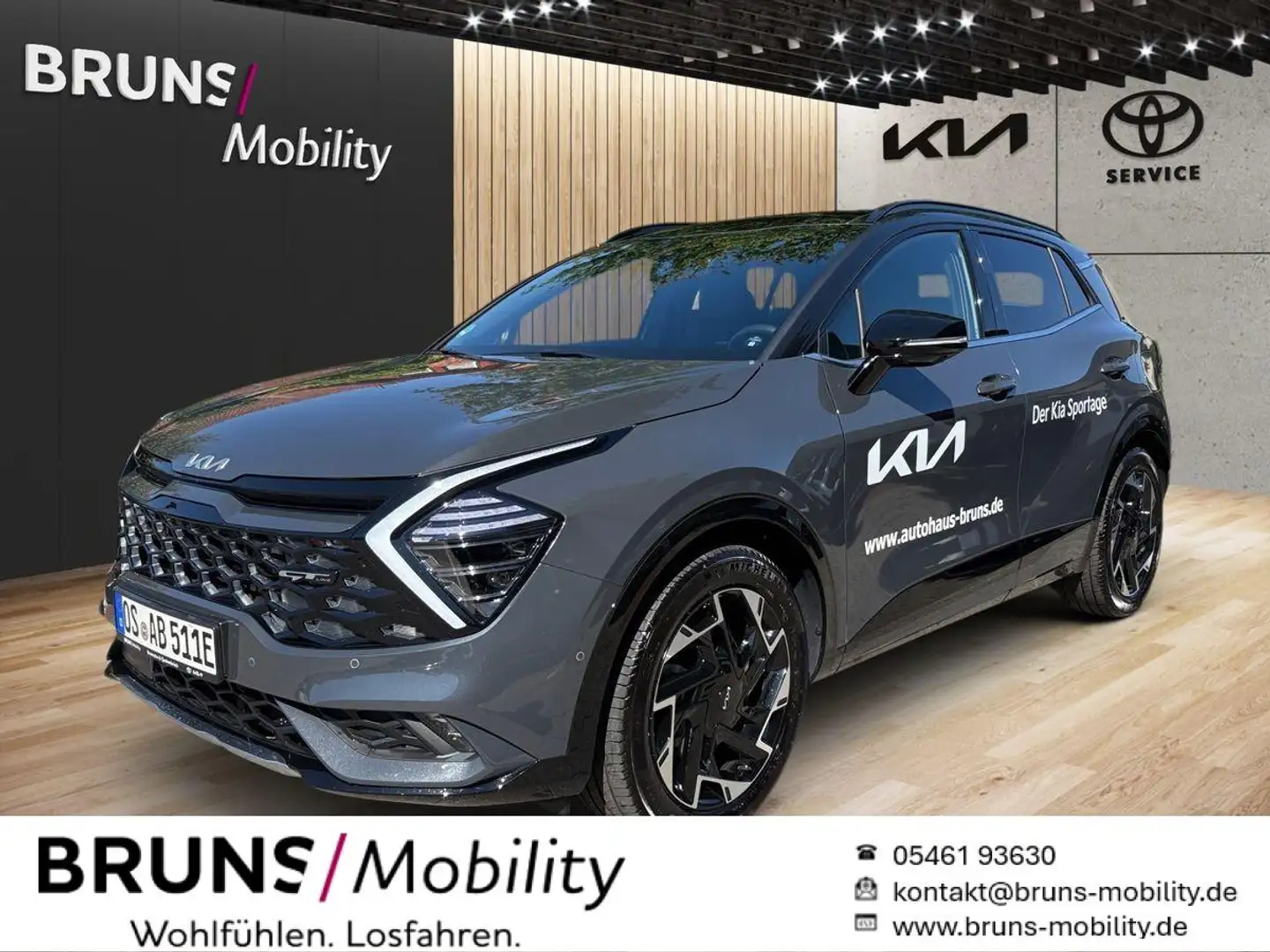 Kia Sportage GT-Line PHEV 4WD  Vollausstattung Gris - 1