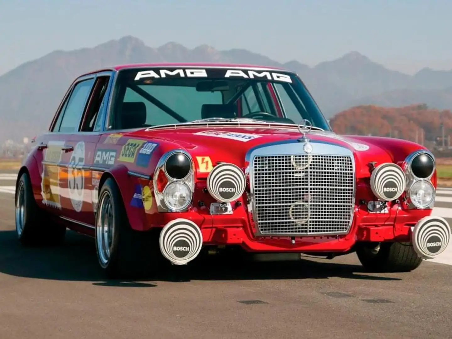Mercedes-Benz 300 Sel 6.3 Червоний - 1