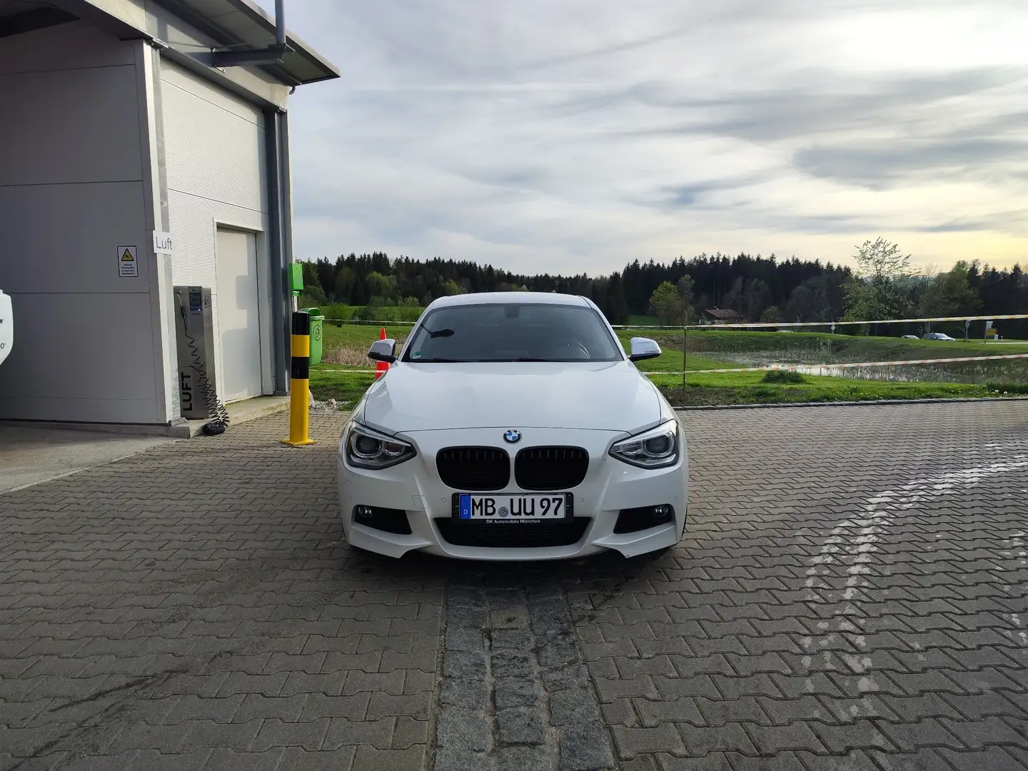 BMW 120 120d Blanc - 2