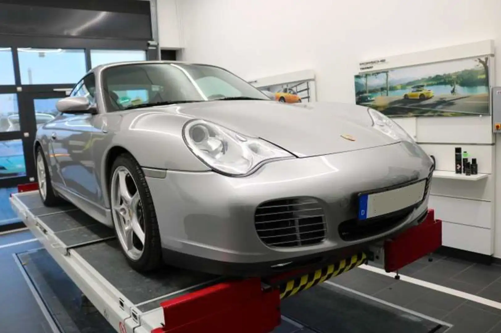 Porsche 996 911 996 Carrera Coupe Jubiläumsmodell 40 Jahre Silver - 2