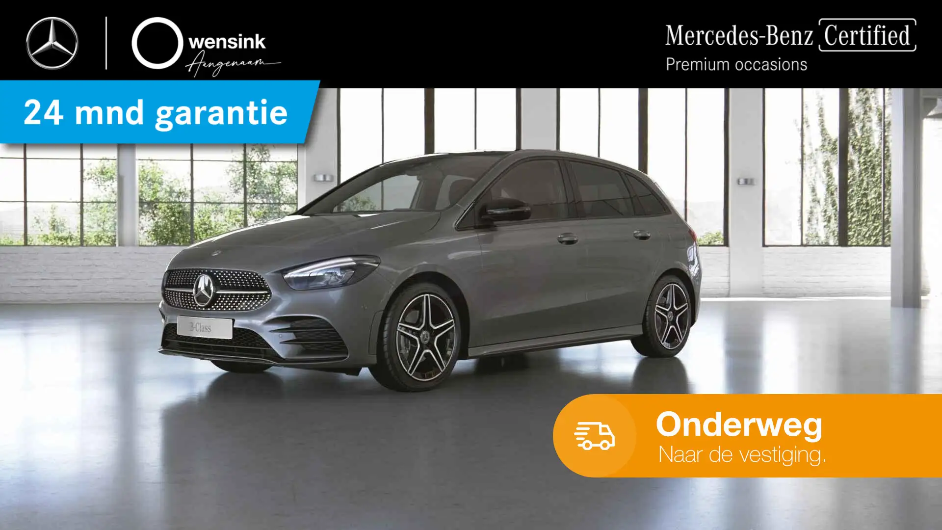Mercedes-Benz B 200 Business Solution AMG | Night | Panoramadak | Wide Gris - 1