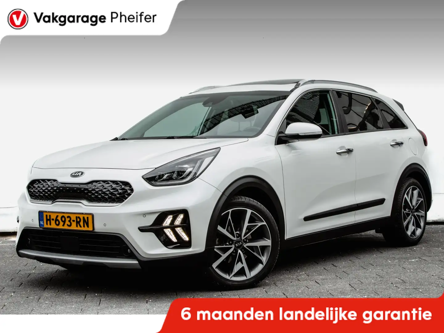 Kia Niro 1.6 GDi Hybrid ExecutiveLine Trekhaak/ Schuifdak/ Blanco - 1