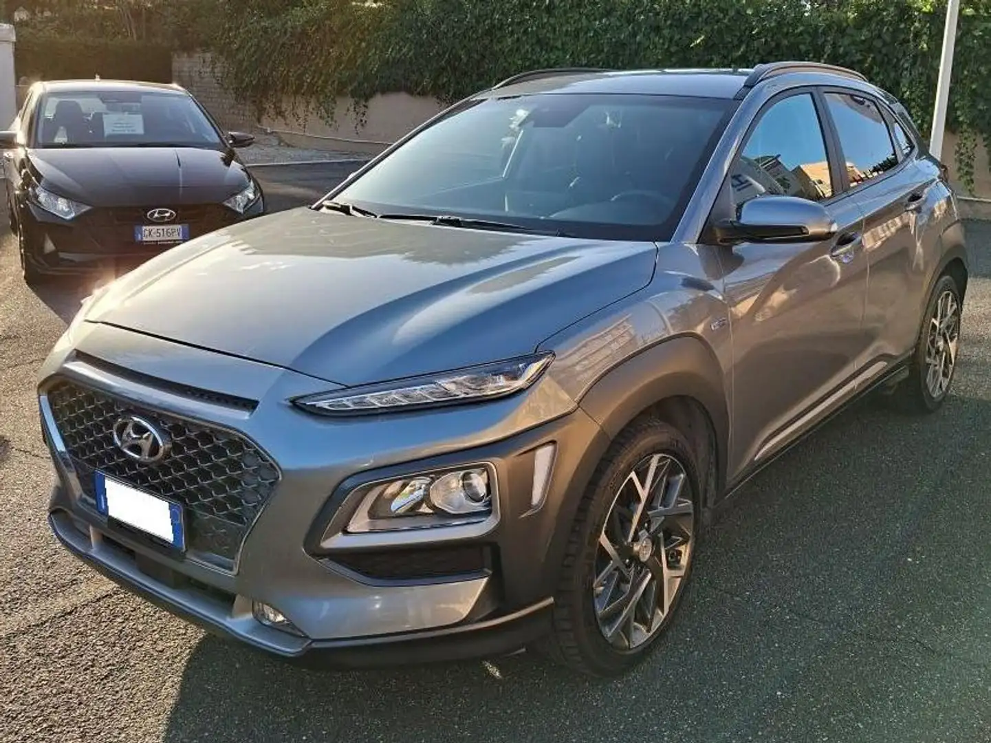 Hyundai KONA Kona I 2017 1.6 hev Xprime Techno+Safety pack dct Grigio - 1