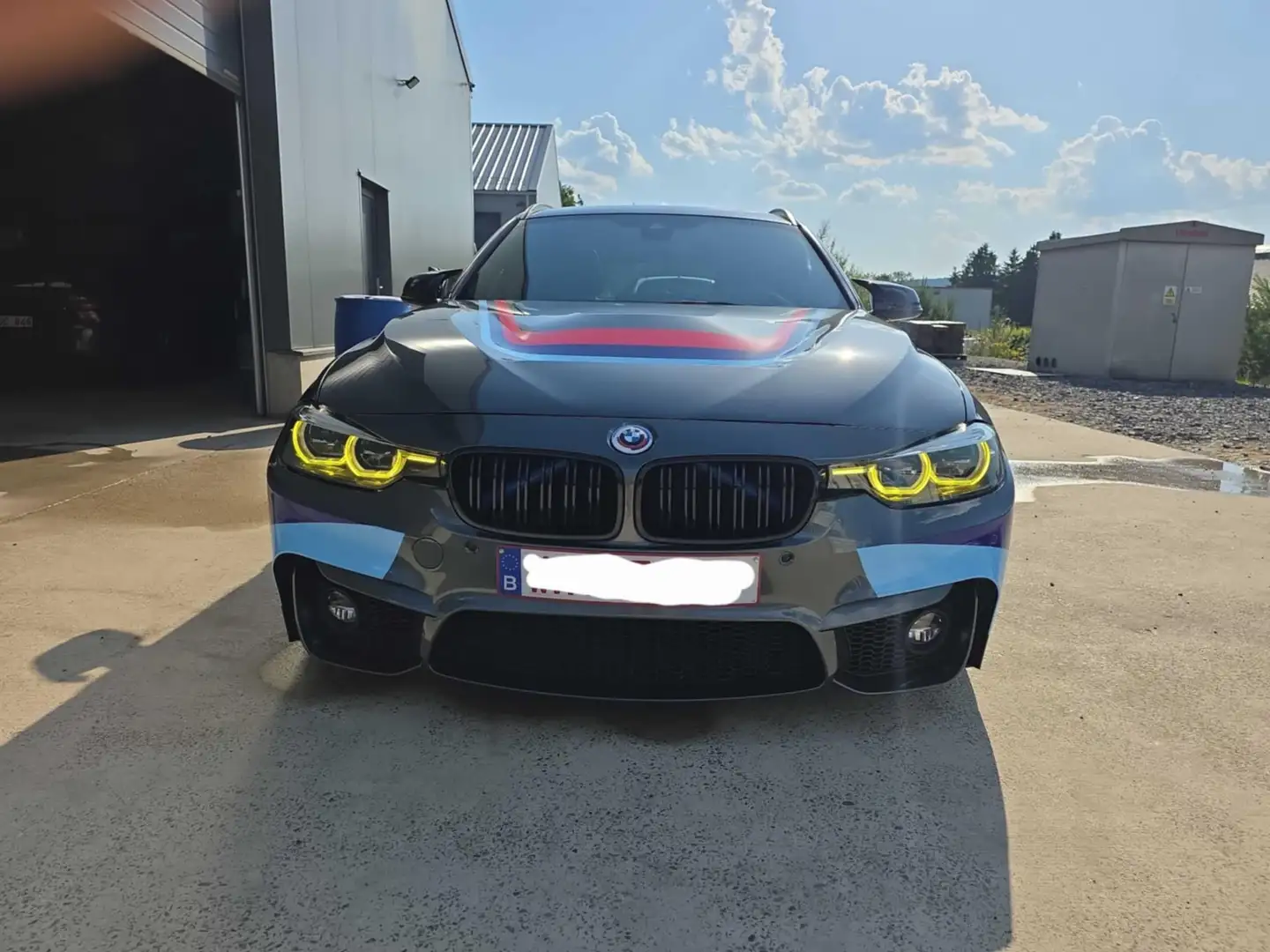 BMW 340 Touring 340iA OPF (EU6d-TEMP) Gris - 2