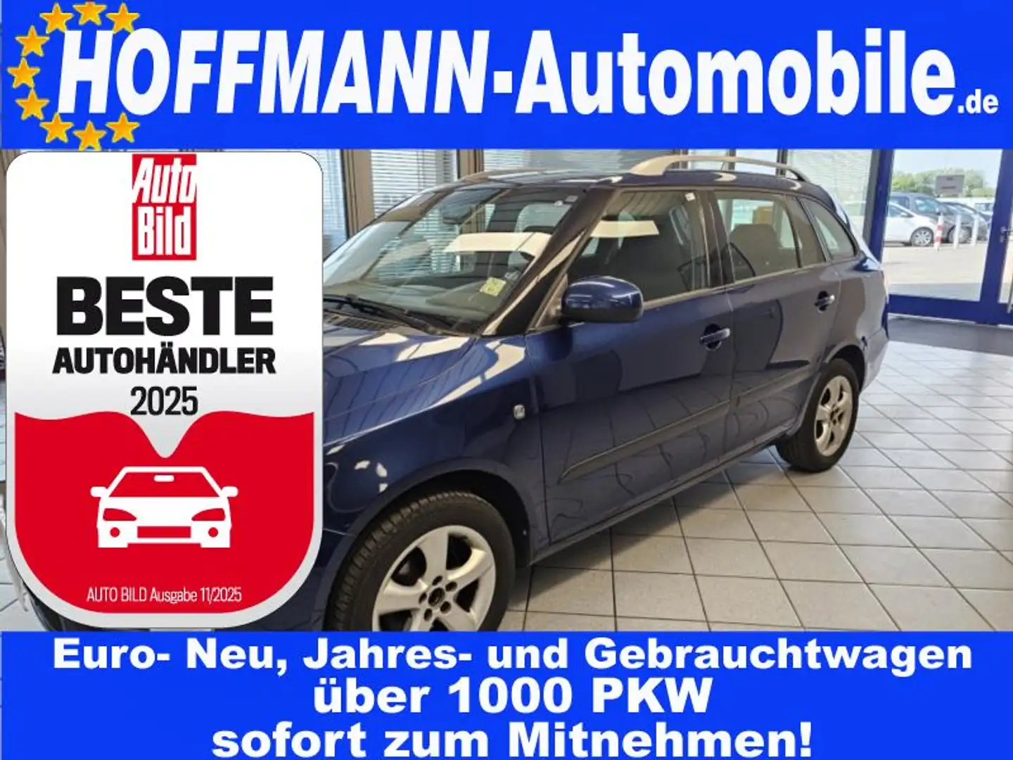 Skoda Fabia Elegance Tüv 11-2026 Albastru - 1