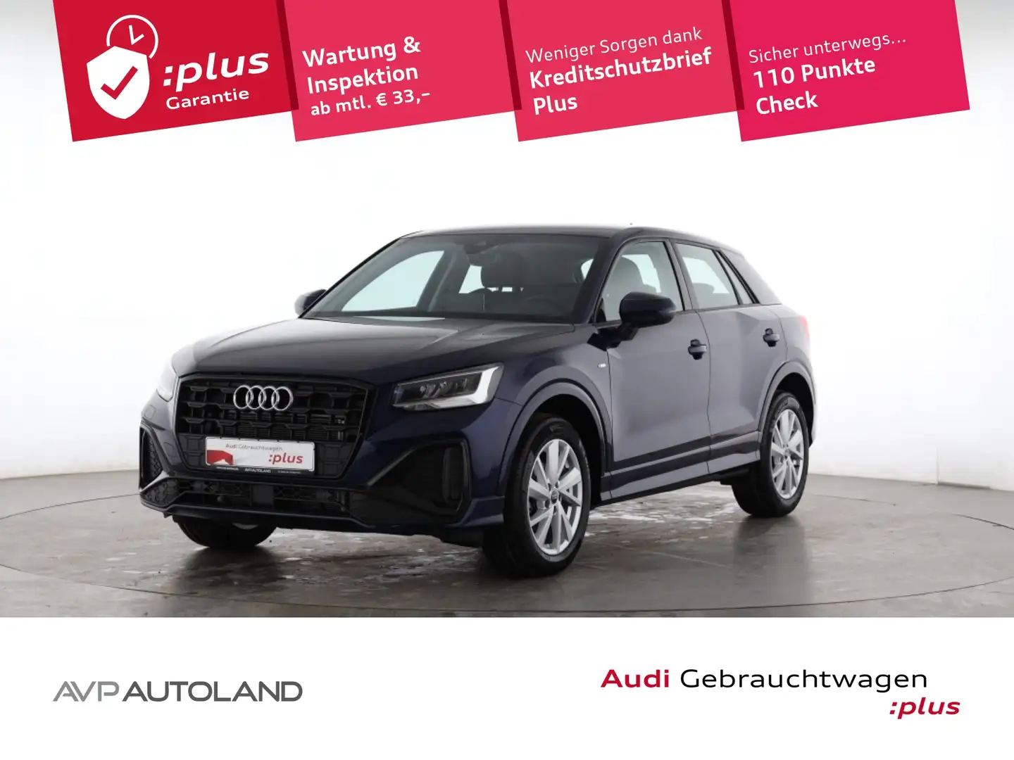 Audi Q2 35 TFSI S tronic S line MMI NAVI PLUS | AHK Blauw - 1