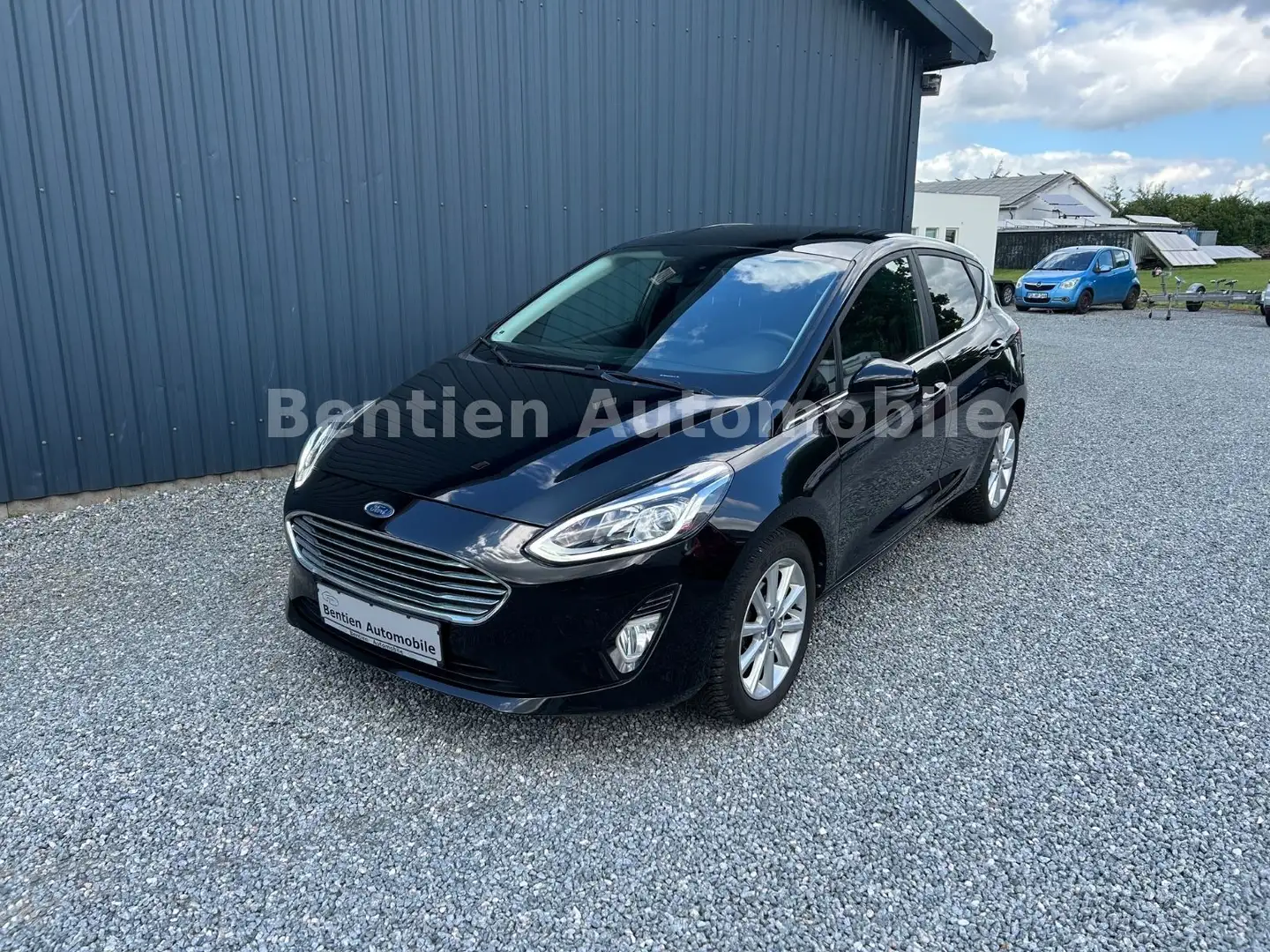 Ford Fiesta Titanium,Klima,PDC,Navi,SHZ,ALU,Spurhalte Noir - 2