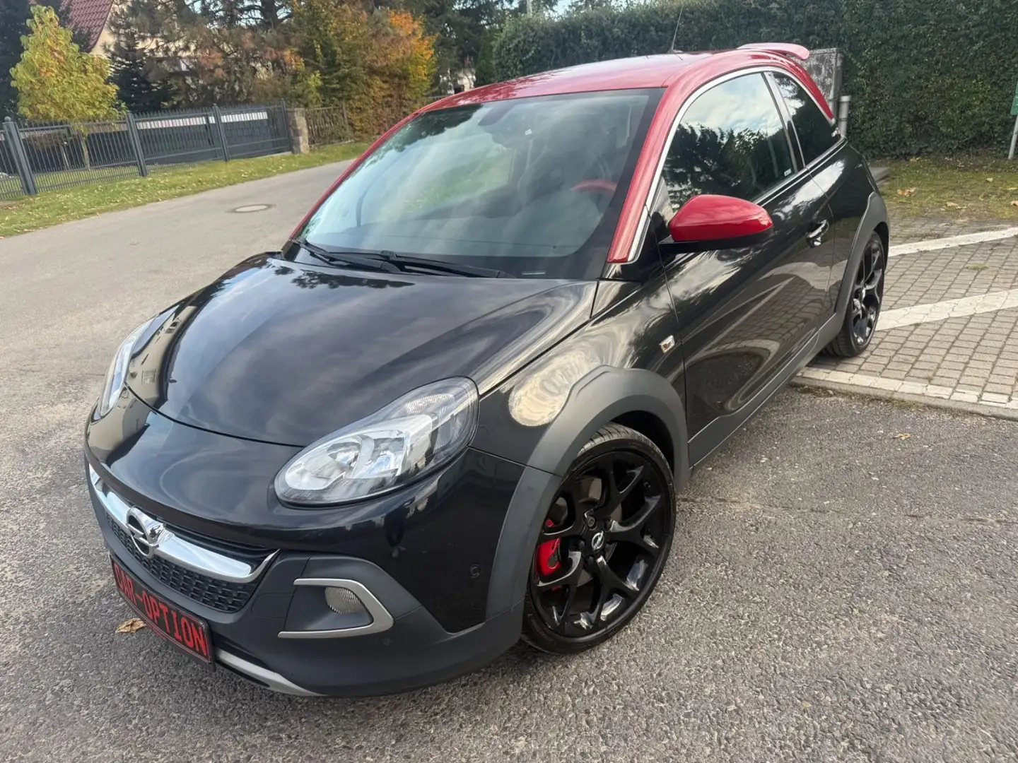 Opel Adam 1.4 Turbo Rocks S/ Leder RECARO Noir - 1