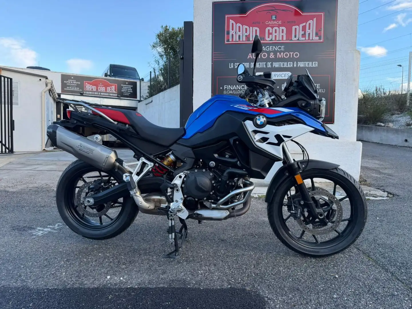 BMW F 800 MTT1 A2 Azul - 2