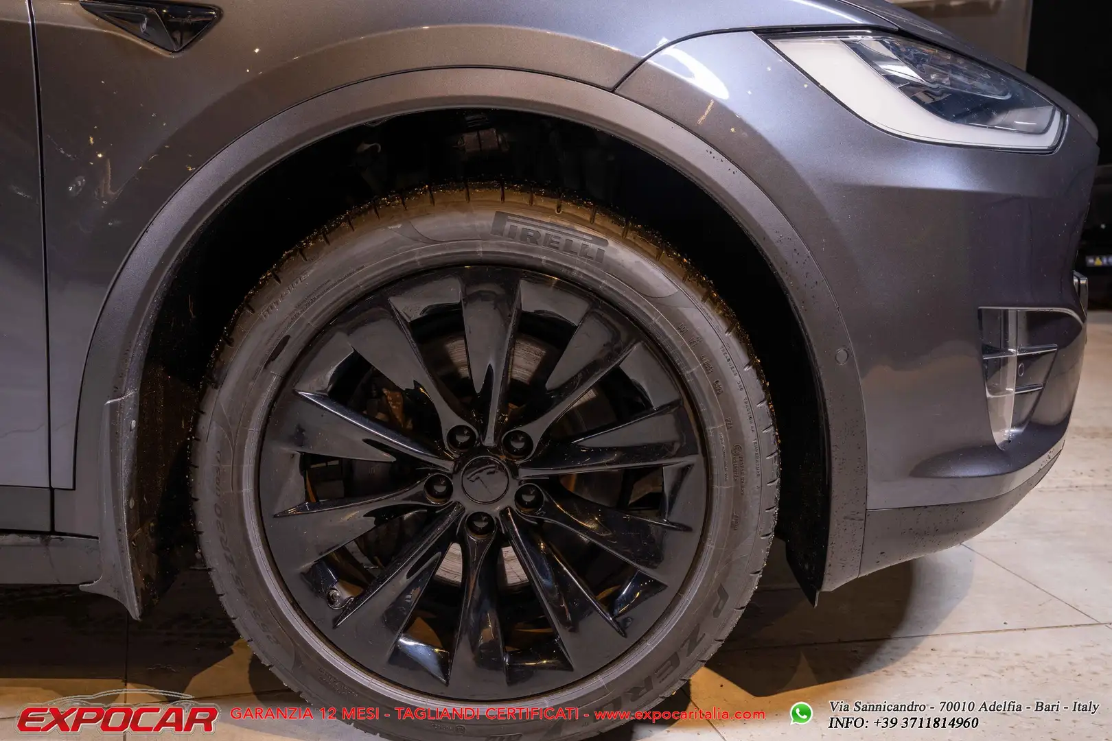 Tesla Model X 100 D Autopilot Grigio - 2