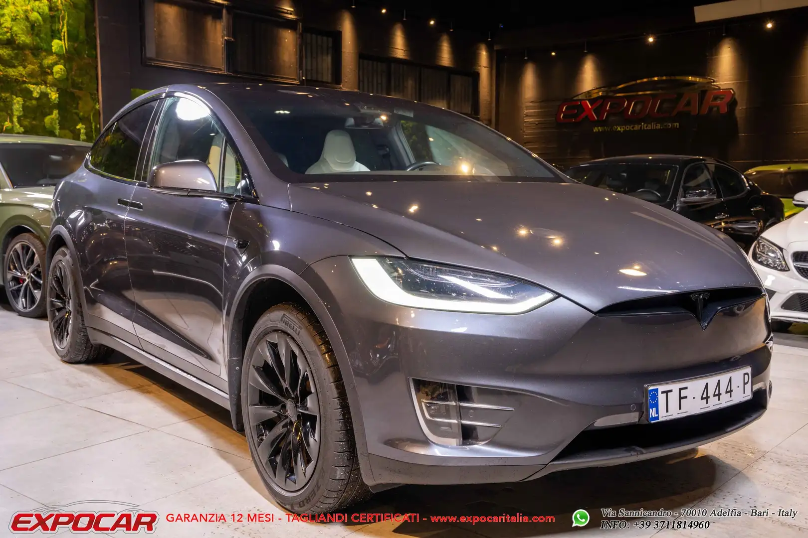 Tesla Model X 100 D Autopilot Grigio - 1