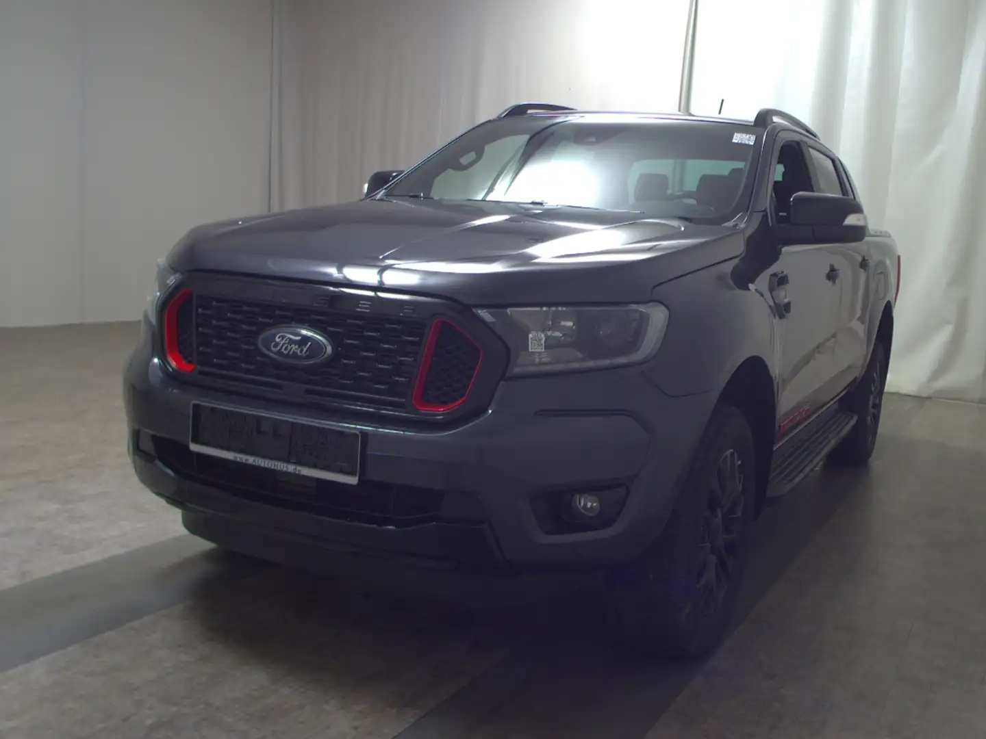 Ford Ranger 2.0 TDCi Wildtrak Thunder Leder Navi AHK Gris - 2