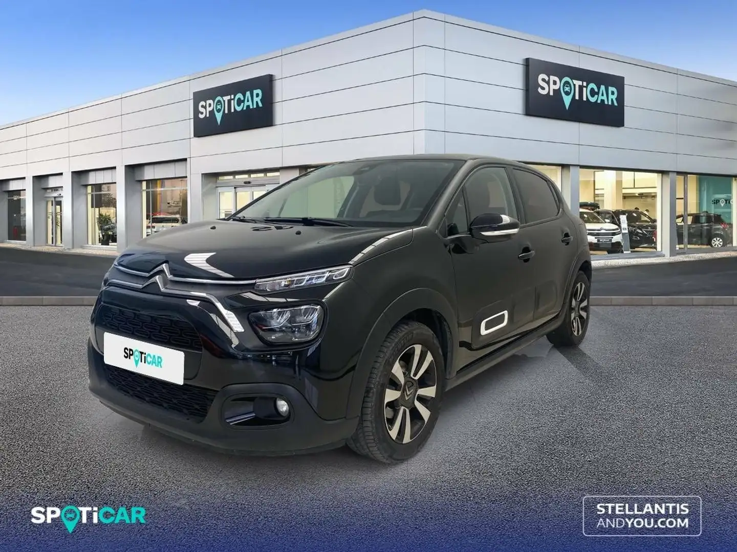 Citroen C3 PureTech 81KW (110CV)  EAT6 Max Schwarz - 1