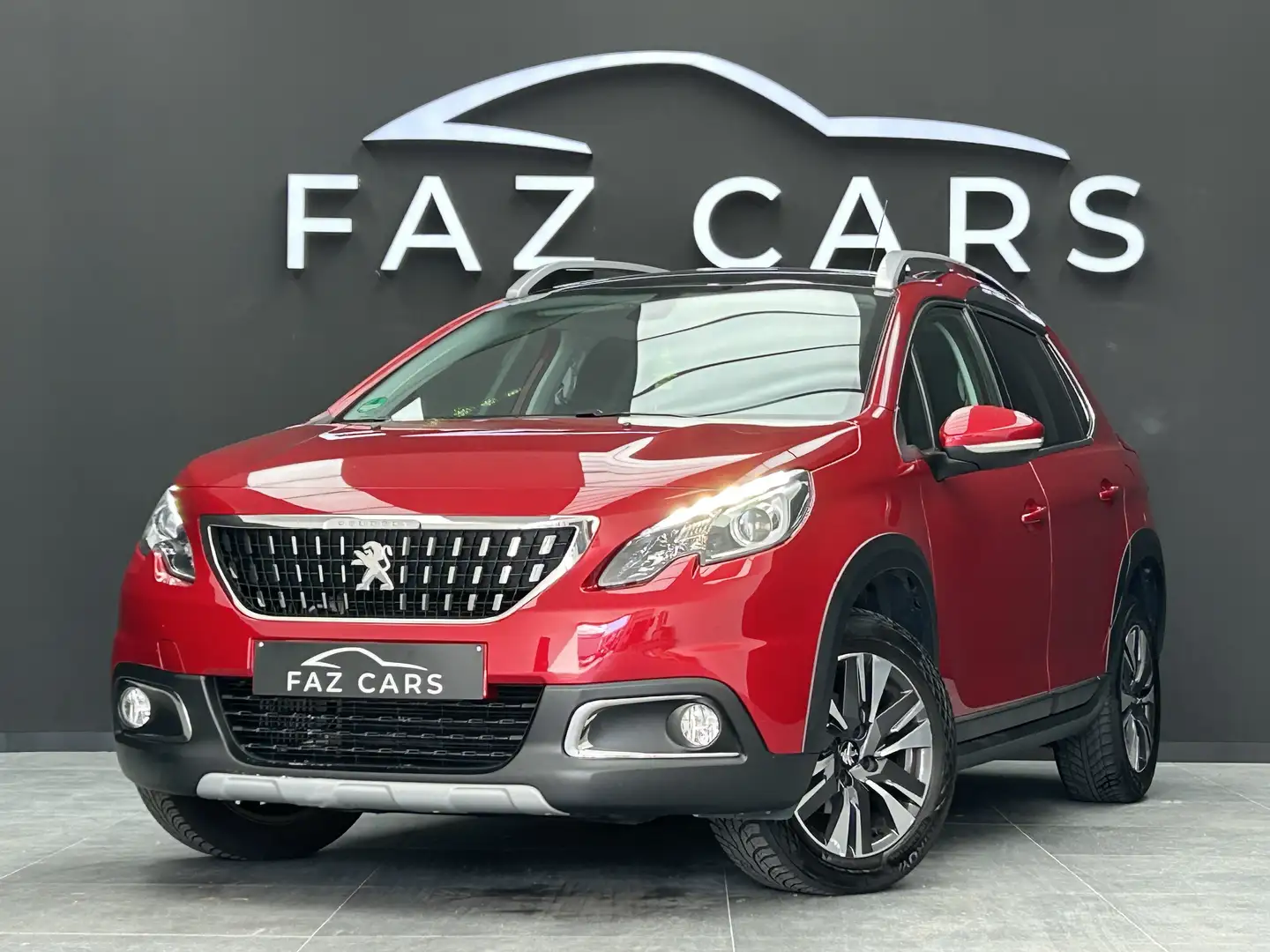 Peugeot 2008 1.6 BlueHDi Allure * CUIR + GPS + CAMERA + T.PANO* Rosso - 1