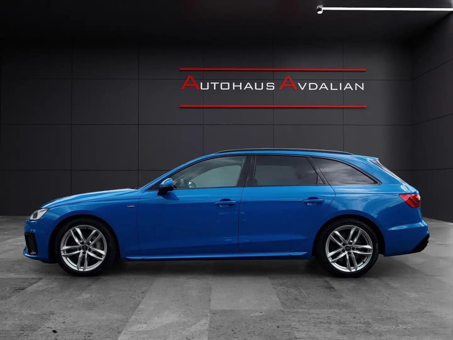Audi A4 Avant 50 TDI qu. S line PANO|R-KAM|MEMORY|ACC Blau - 2
