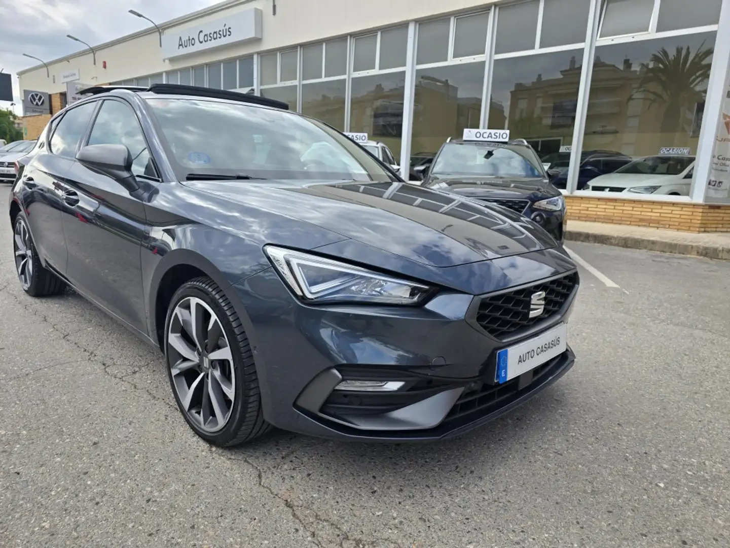 SEAT Leon 1.4 TSI e-Hybrid S&S FR DSG-6 204 Gris - 2