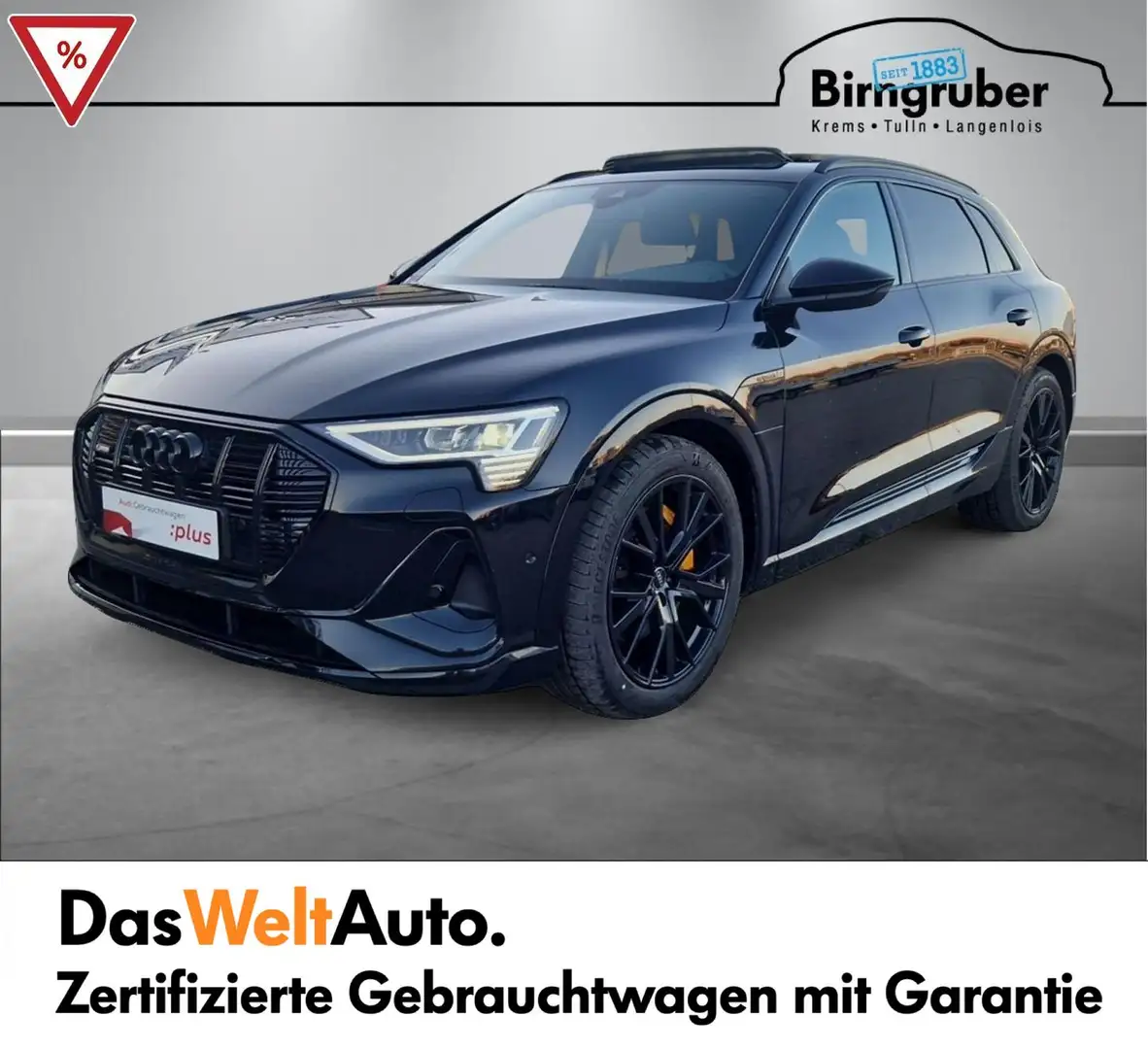 Audi e-tron 55 quattro 300 kW S line Schwarz - 1