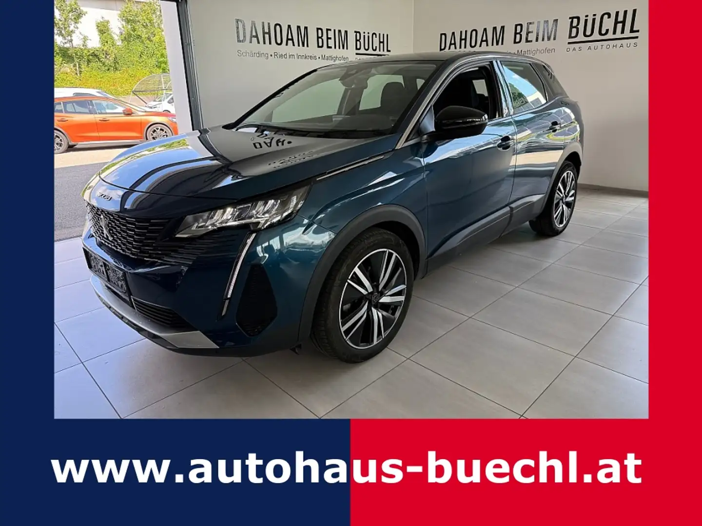 Peugeot 3008 PureTech 130 6-Gang-Manuell Active Pack Azul - 1