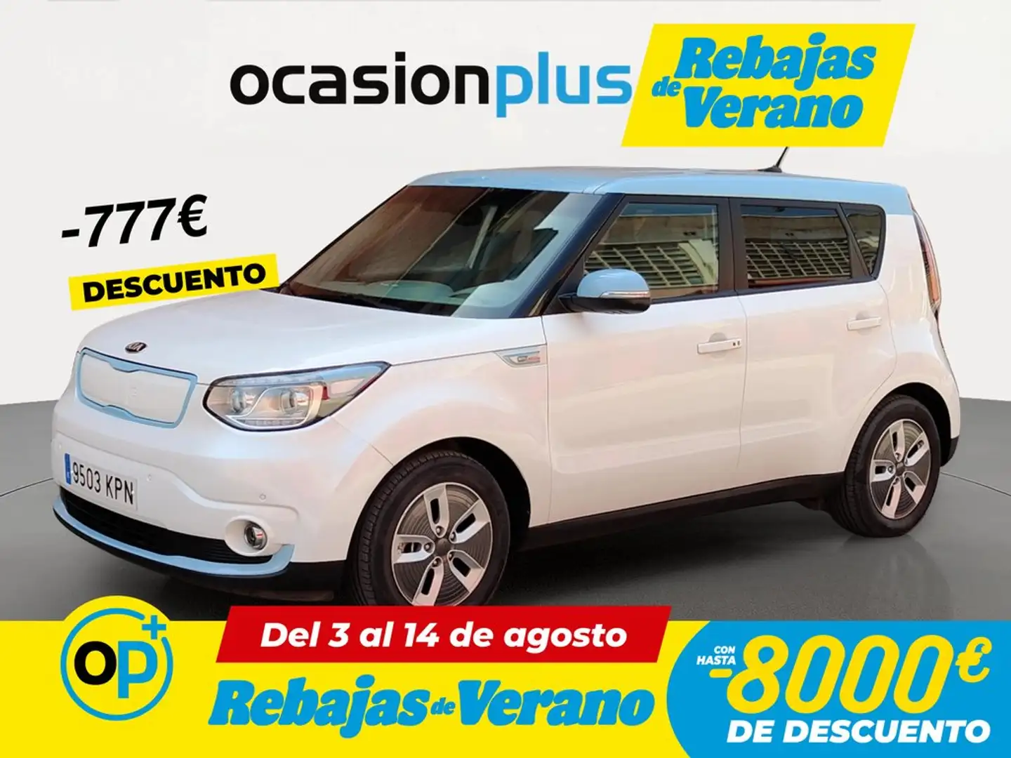 Kia Soul Eléctrico CHAdeMO Blanco - 1