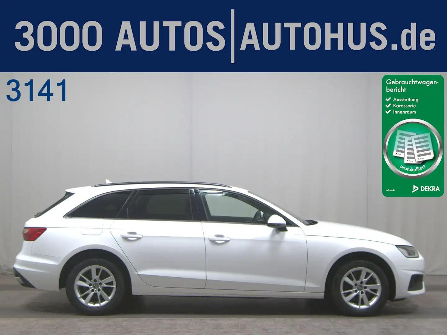 Audi A4 Avant 30 TDI Navi LED PDC SHZ Weiß - 1