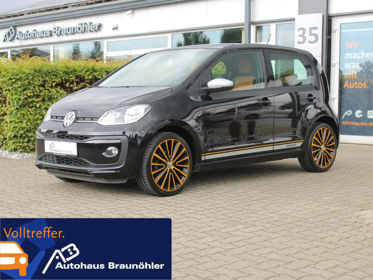 Volkswagen up! special savanna gold 1.0*SHZ*GRA* Schwarz - 1