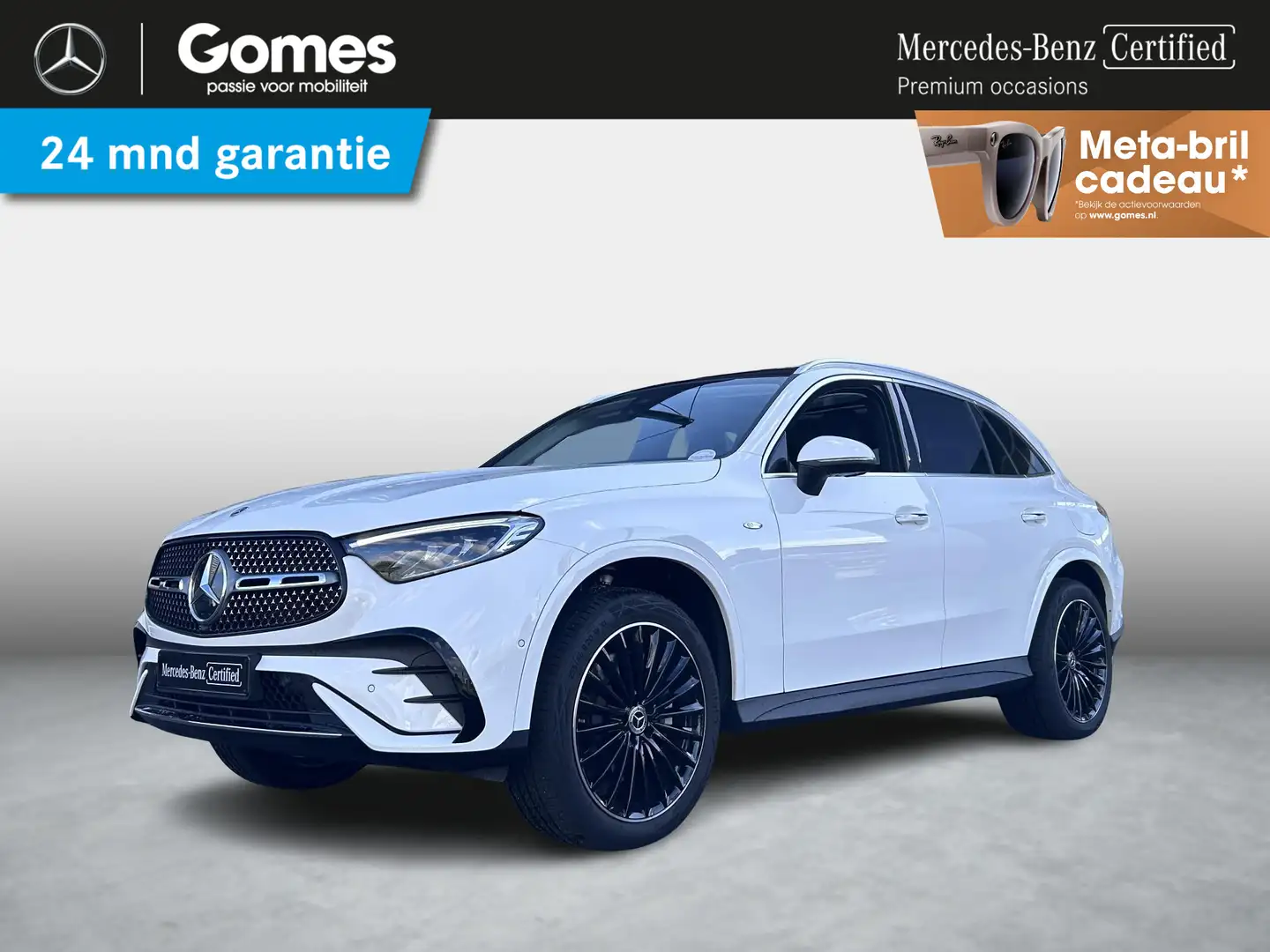 Mercedes-Benz GLC 300 300e 4MATIC AMG Line Blanc - 1