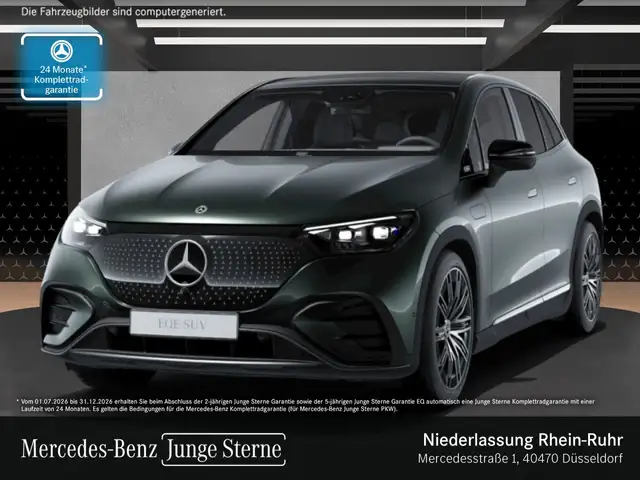 Mercedes-Benz EQE SUV EQE 350 AMG+NIGHT+PANO+360+AHK+BURMESTER+KEYLESS