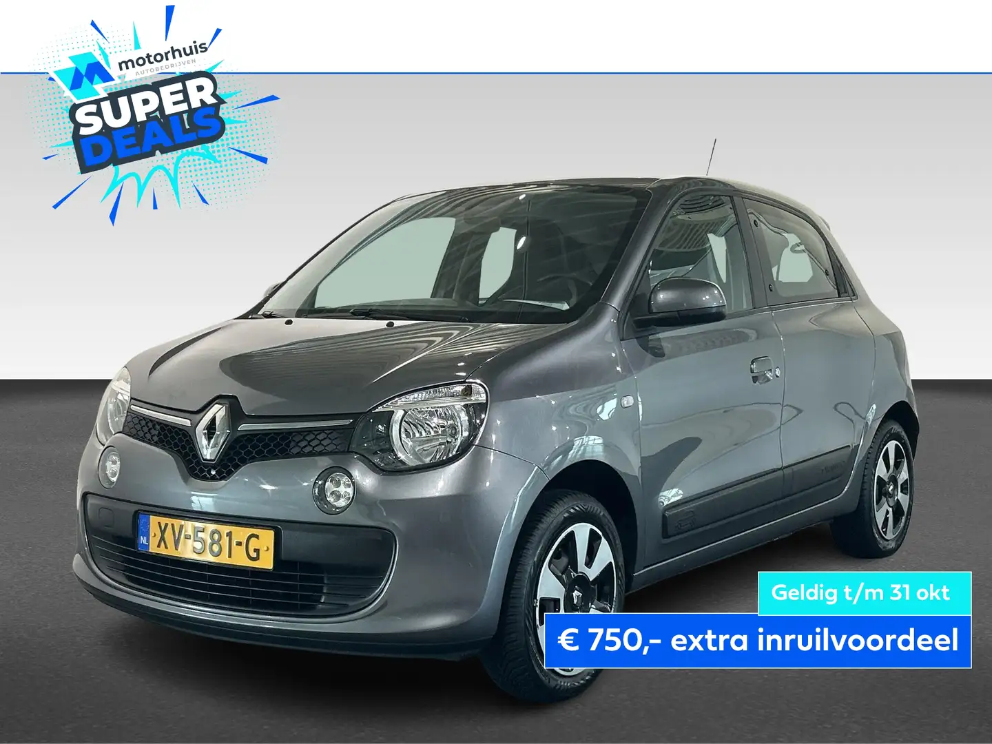 Renault Twingo 1.0 SCe 70pk S&amp;S Collection Gris - 1