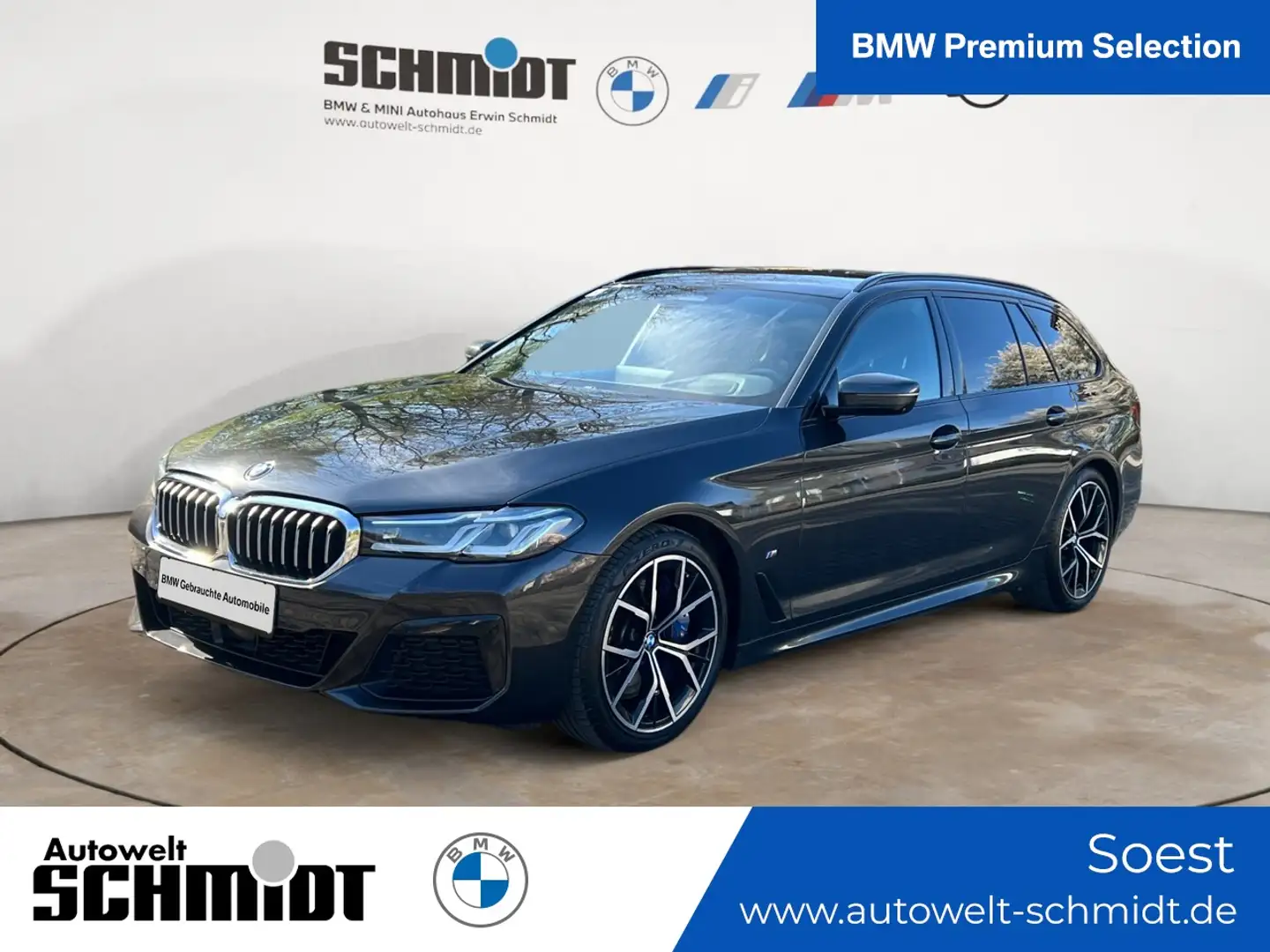 BMW 530 d xDrive Touring M Sport +2.JahreBPS-GARANTIE Grijs - 1