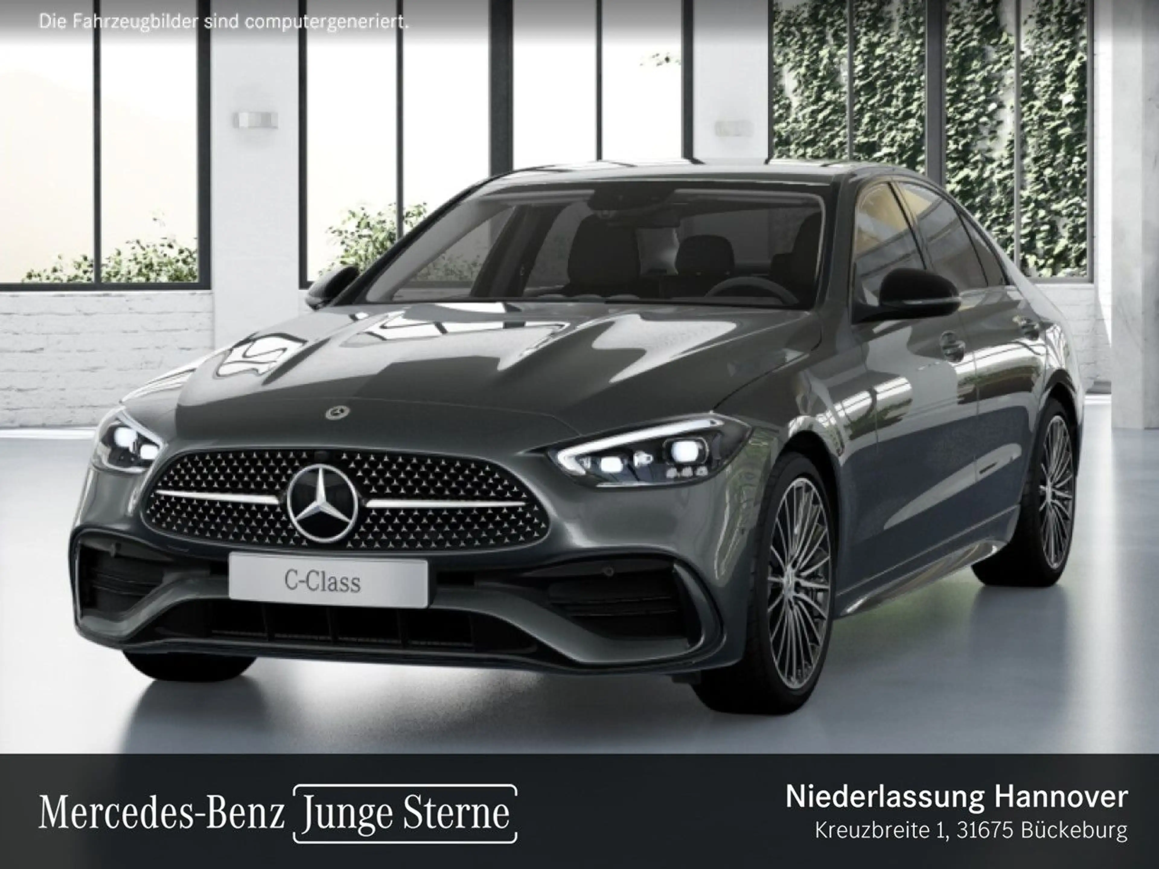 Mercedes-Benz C 200 d AMG+NIGHT+KAMERA+19"+TOTW+KEYLESS+9G — photo 2