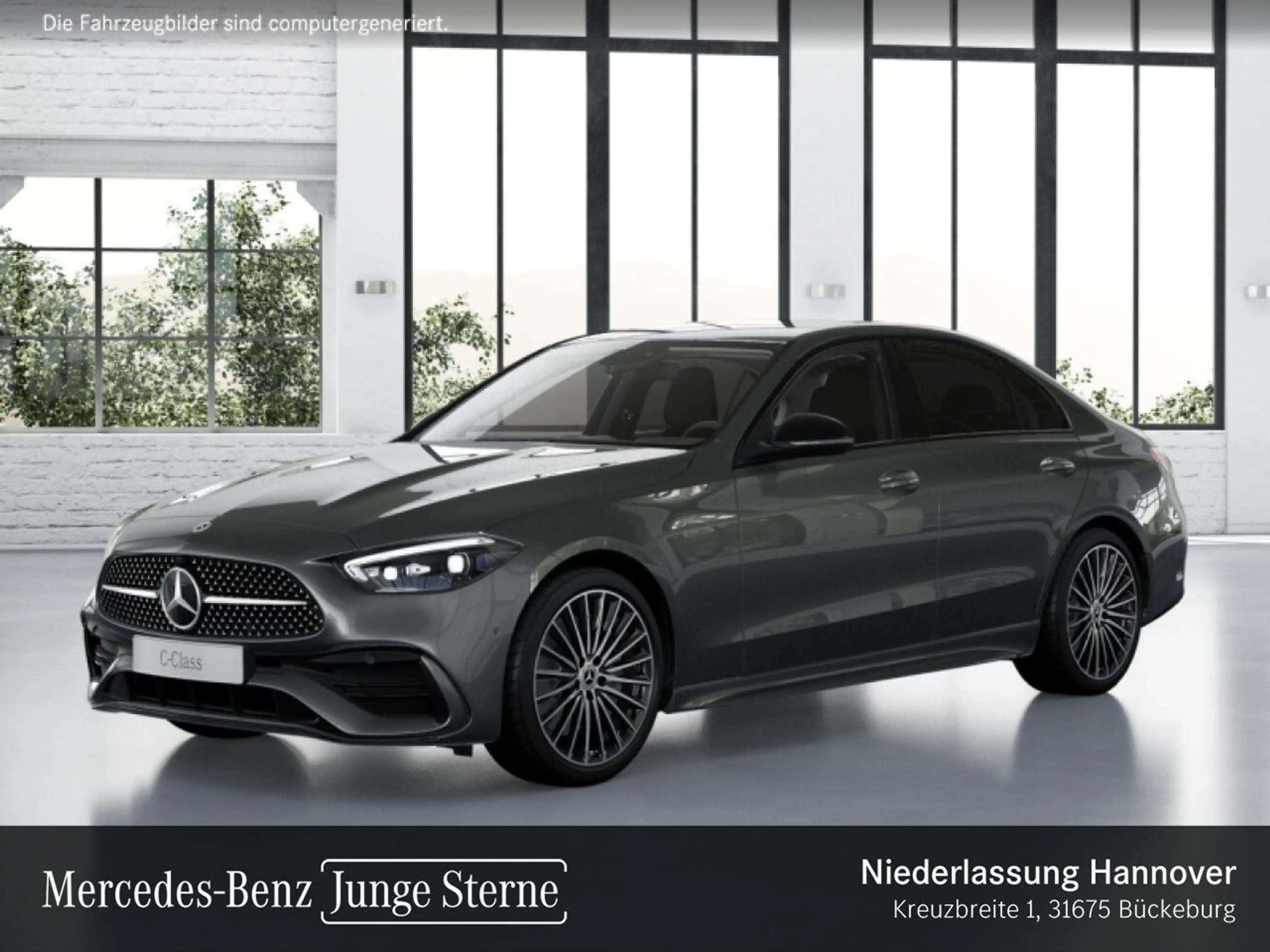 Mercedes-Benz C 200 d AMG+NIGHT+KAMERA+19"+TOTW+KEYLESS+9G — photo 13