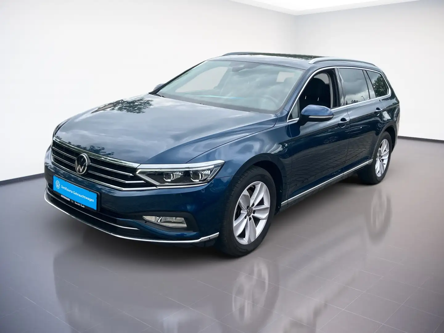 Volkswagen Passat Variant ELEGANCE 2.0TDI 150PS DSG 5J-G MATRIX.STDHZG.360°. Blau - 2