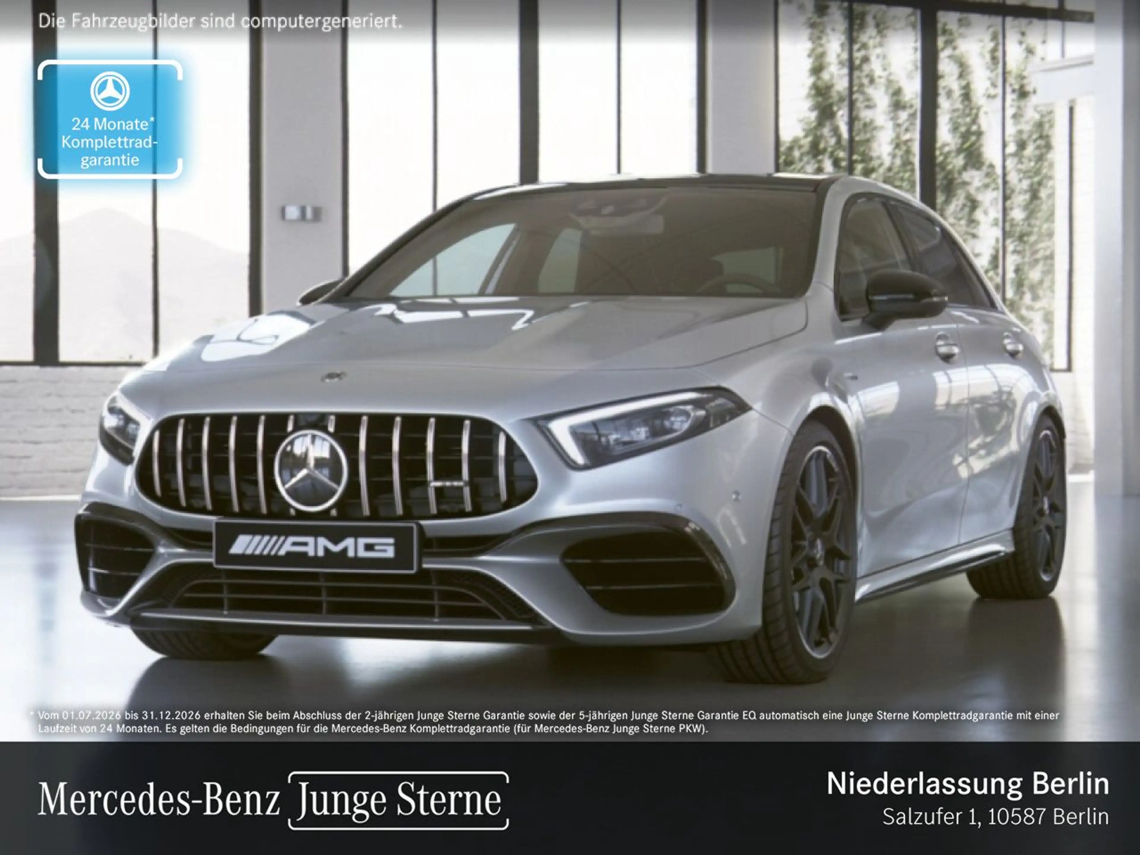 Mercedes-Benz A 45 AMG A 45 4M Kompakt PANO+360°+MULTIBEAM+19"+HUD+8G