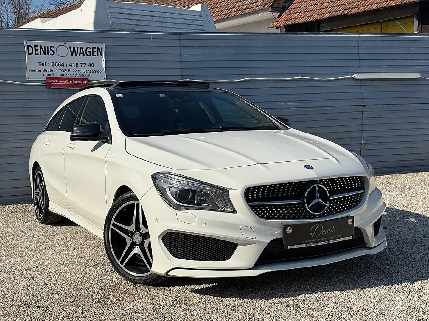 Mercedes-Benz CLA 180 d Shooting Brake Aut. AMG-Line Weiß - 2