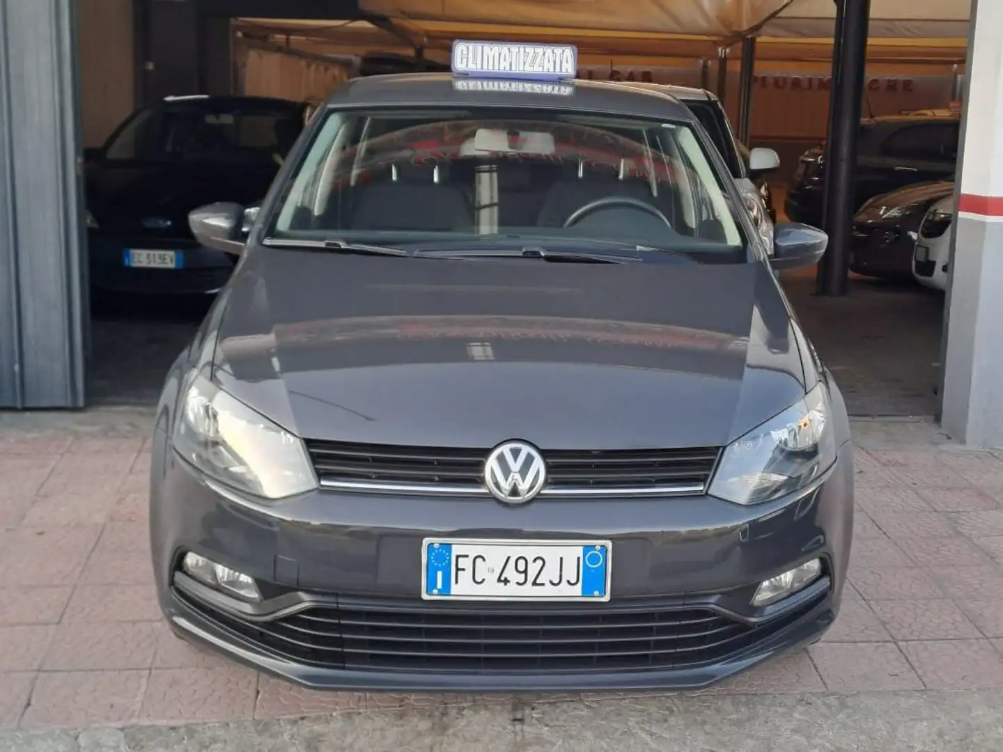 Volkswagen Polo Polo V 2014 5p 1.4 tdi Trendline 75cv Grigio - 1