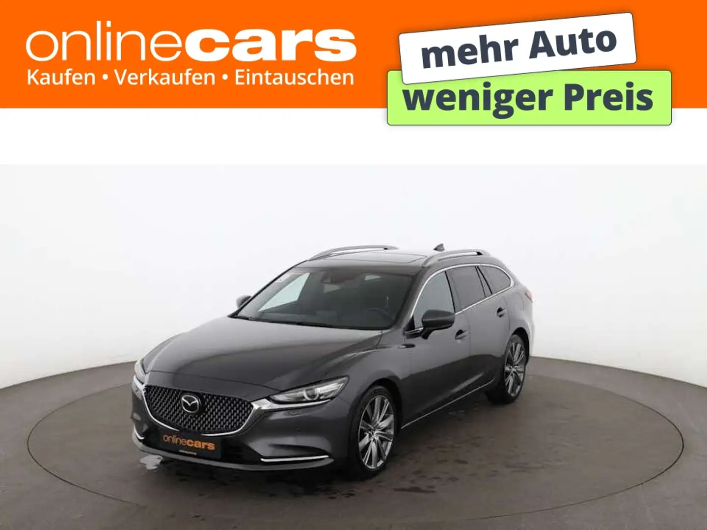 Mazda 6 Kombi 2.5 SKYACTIV-G Exclusive-Line Aut LED SKY Grau - 1