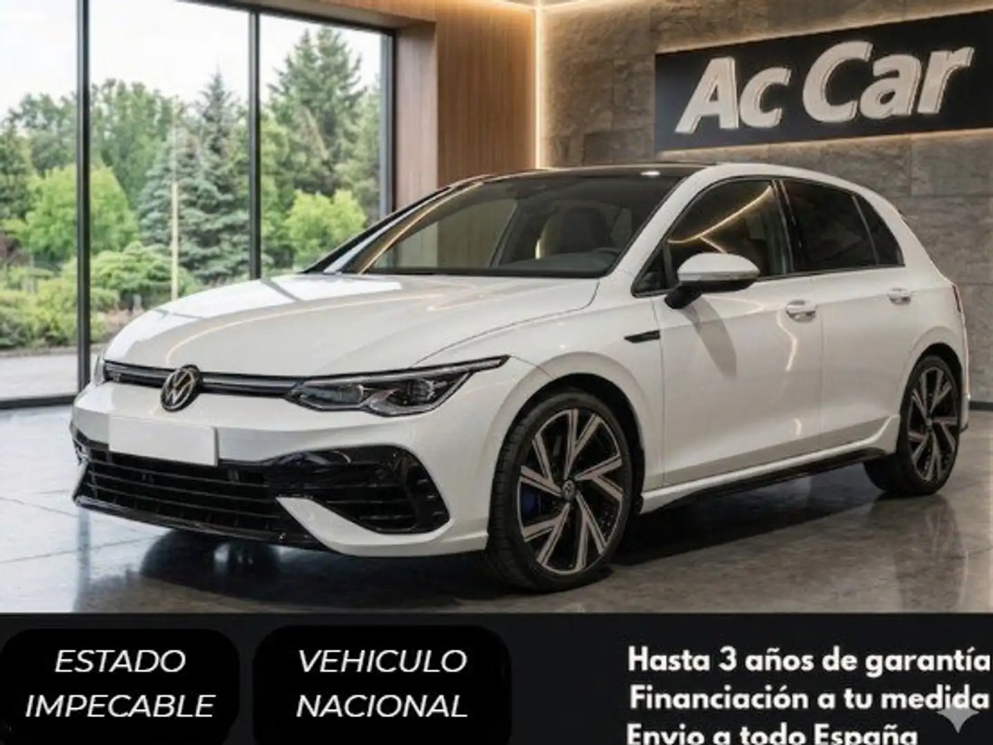 Volkswagen Golf 2.0TDI R-Line DSG 110kW Blanco - 1
