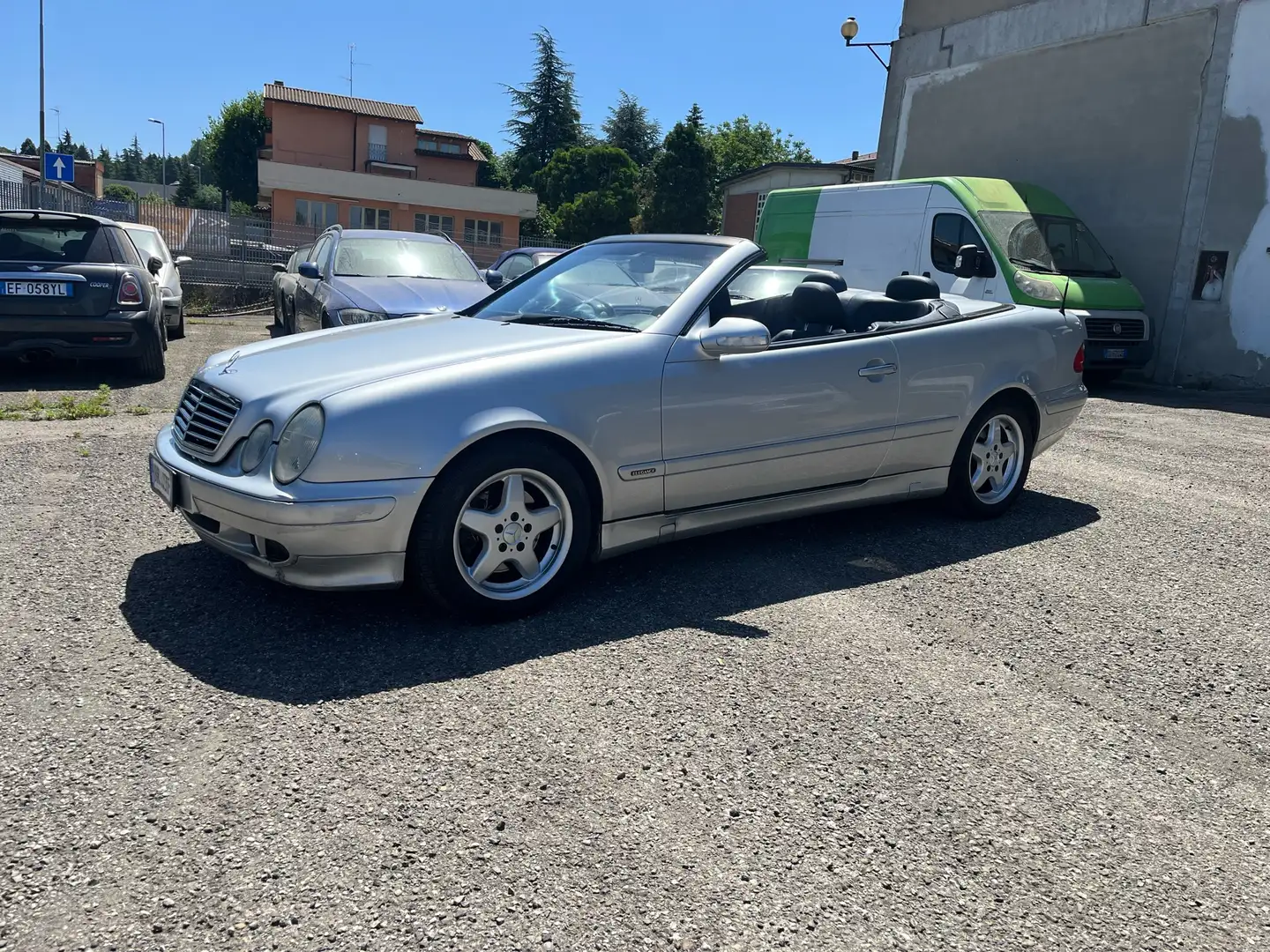 Mercedes-Benz CLK 200 konpress Cabrio Elegance Argento - 1